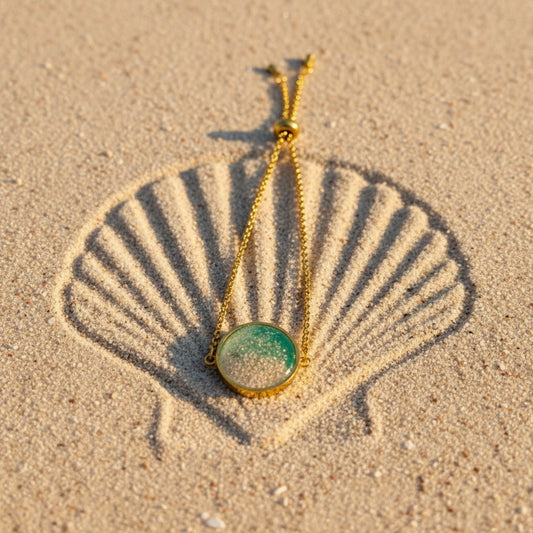 Adjustable Gold Sand Bracelet